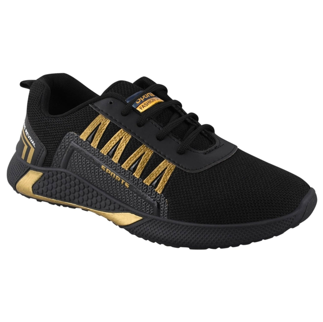 Comfortable Black Men Sports Shoes