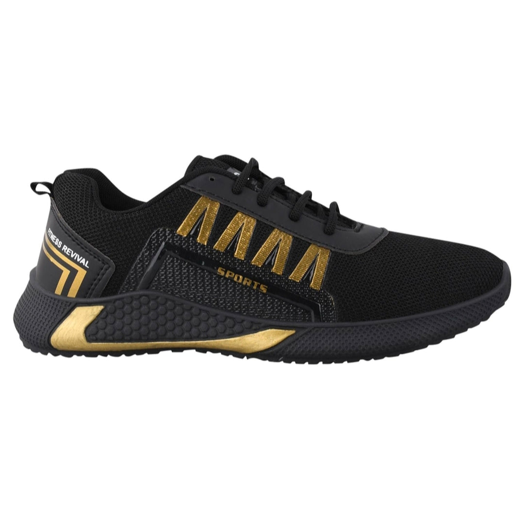 Comfortable Black Men Sports Shoes