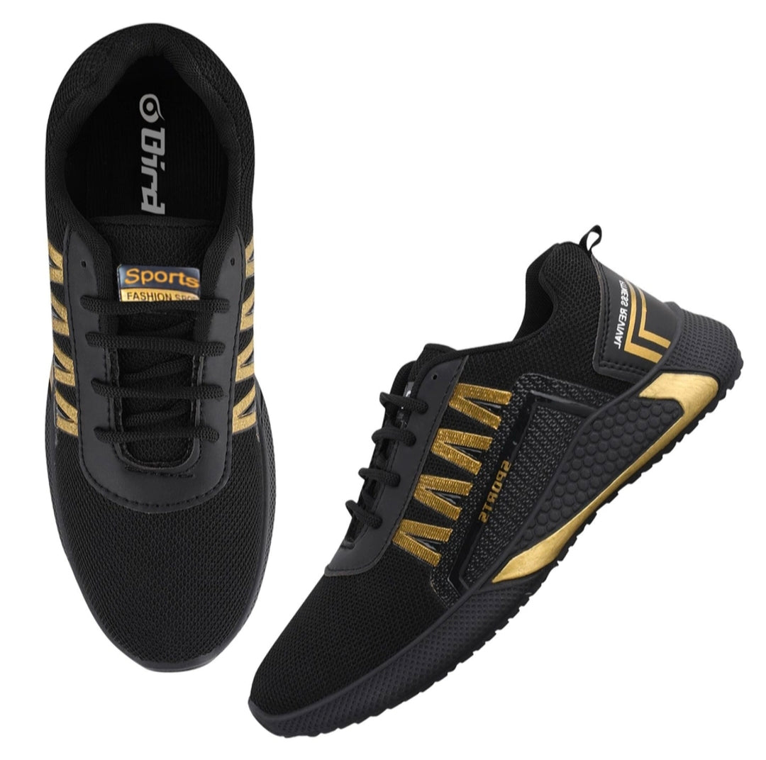 Comfortable Black Men Sports Shoes