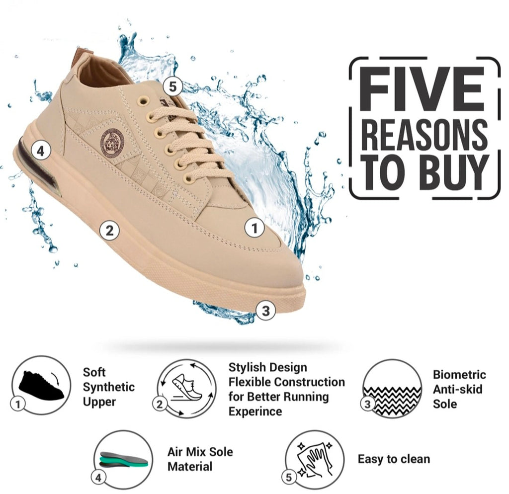 Men beige Sneakers